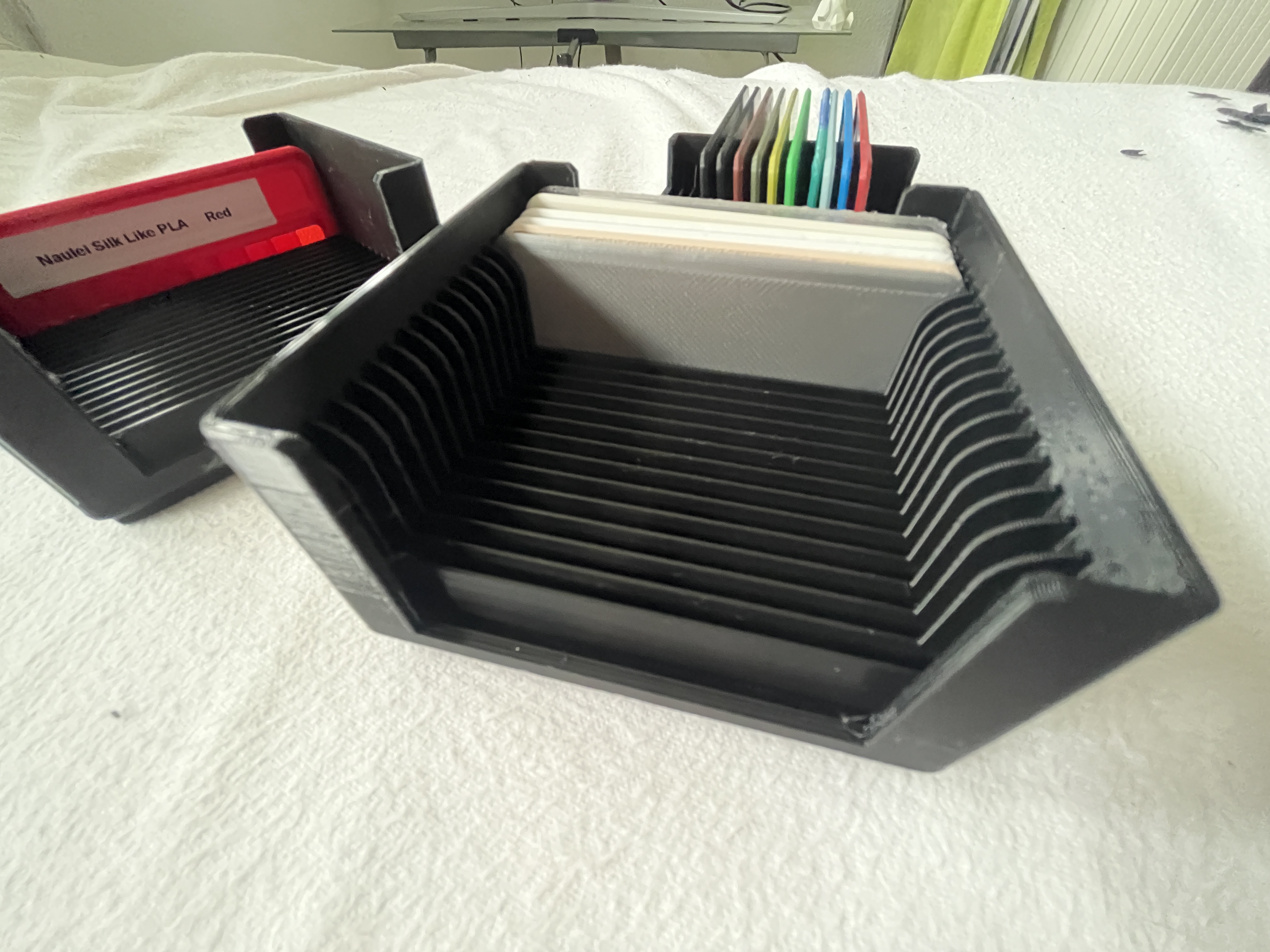 Gridfinity Filament Swatch Organizer Tall REMIX