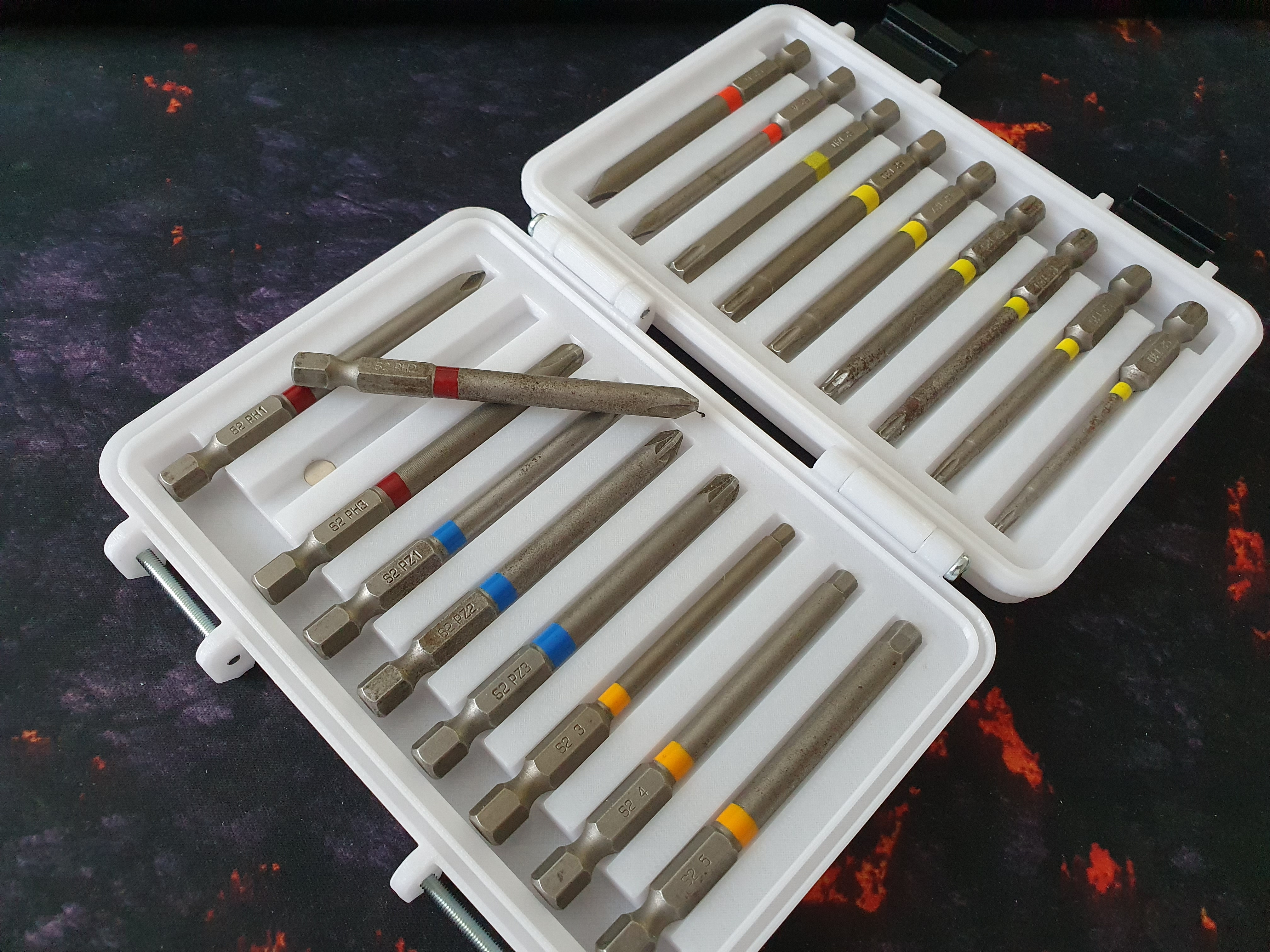 Rugged Bitset Box for 75mm Bits 3D model thumbnail