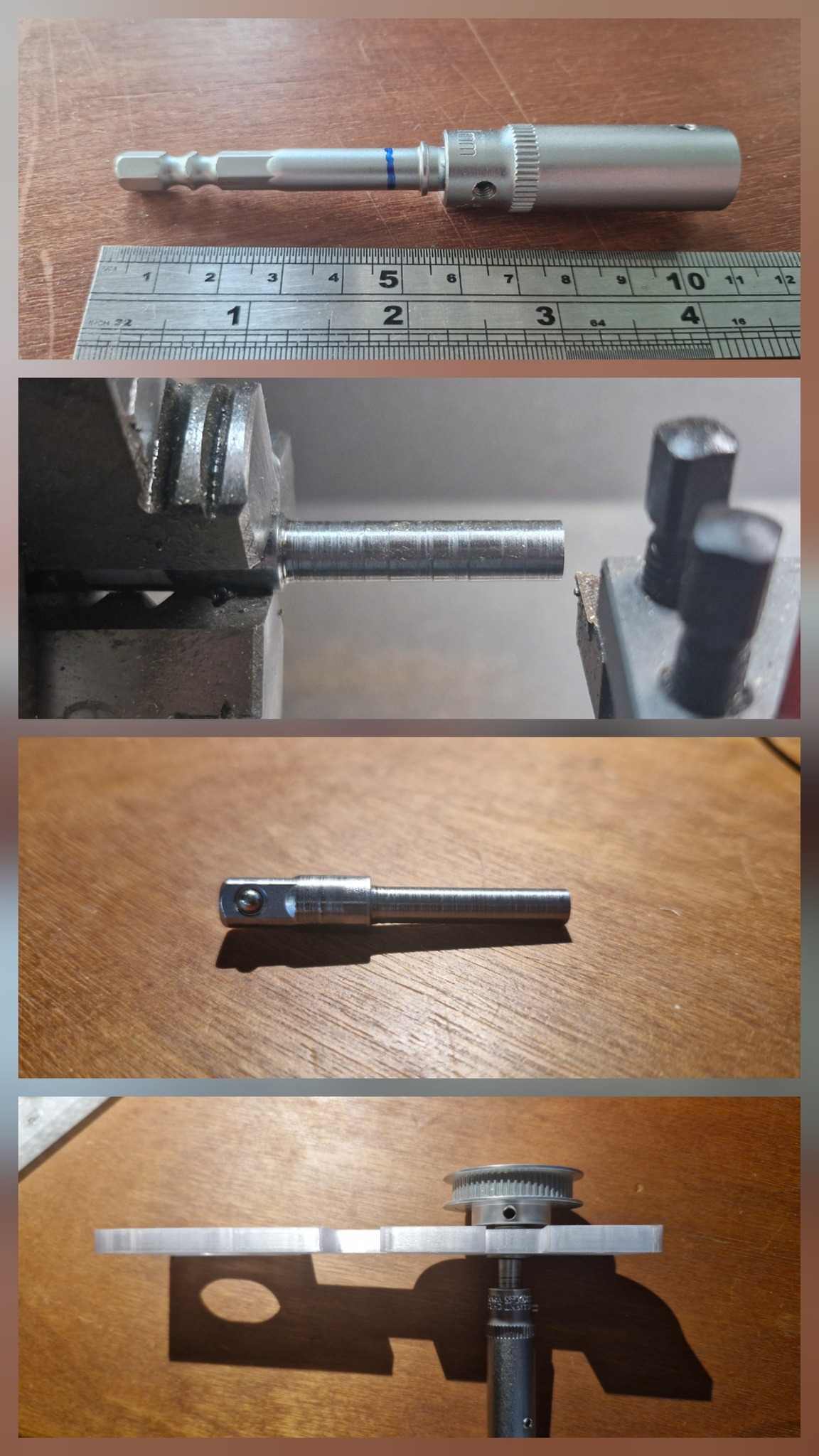 Sieg X2P stepper motor mount — miniatura 4