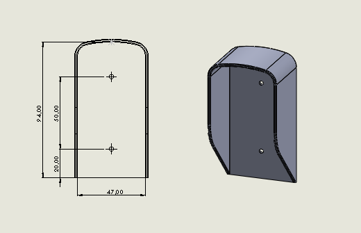 Miniatura 5 do modelo 3D Doorbell cover