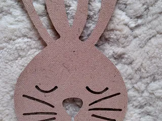 printable bunny face