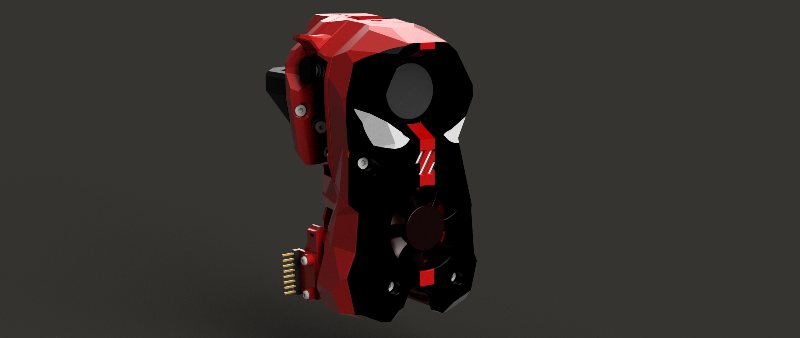Voron - Stealthburner - Deadpool Faceplate