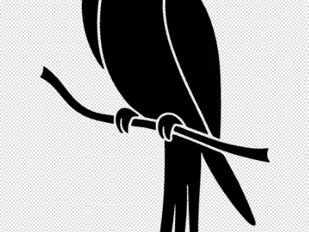 Parrot decoration 2d v.2