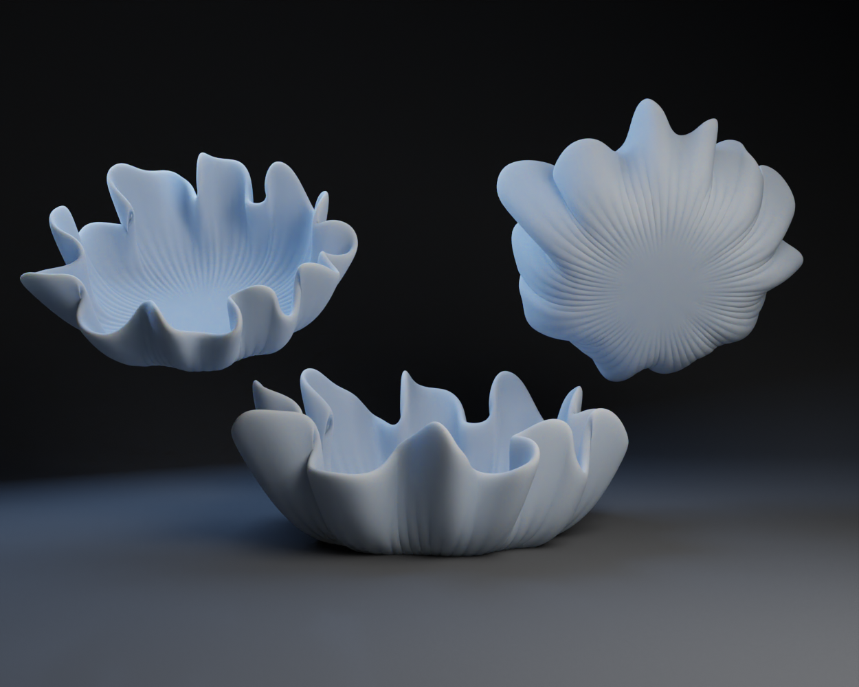 Differential Growth Organic Bowl