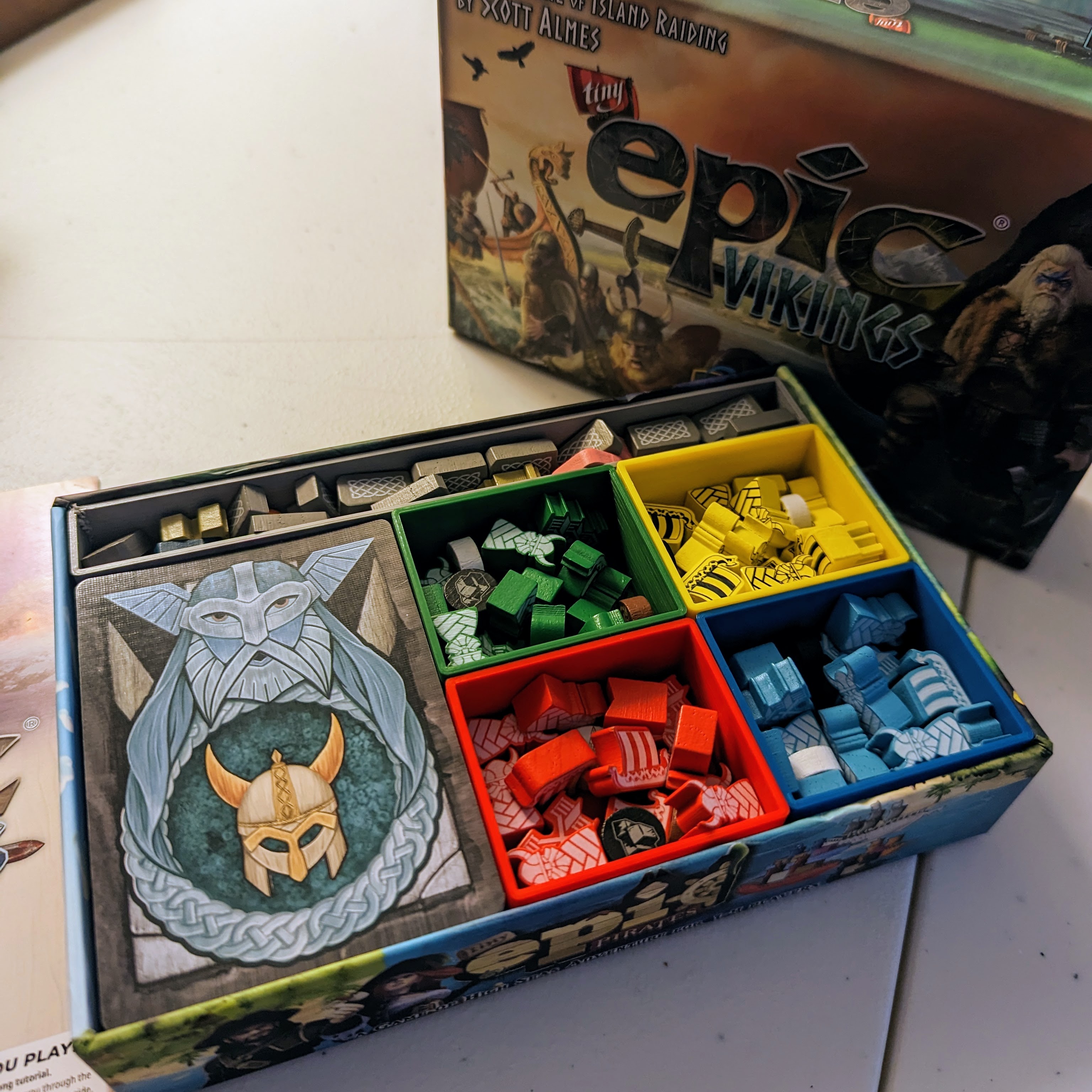 Tiny Epic Vikings Insert (Shamans + Ragnarok)