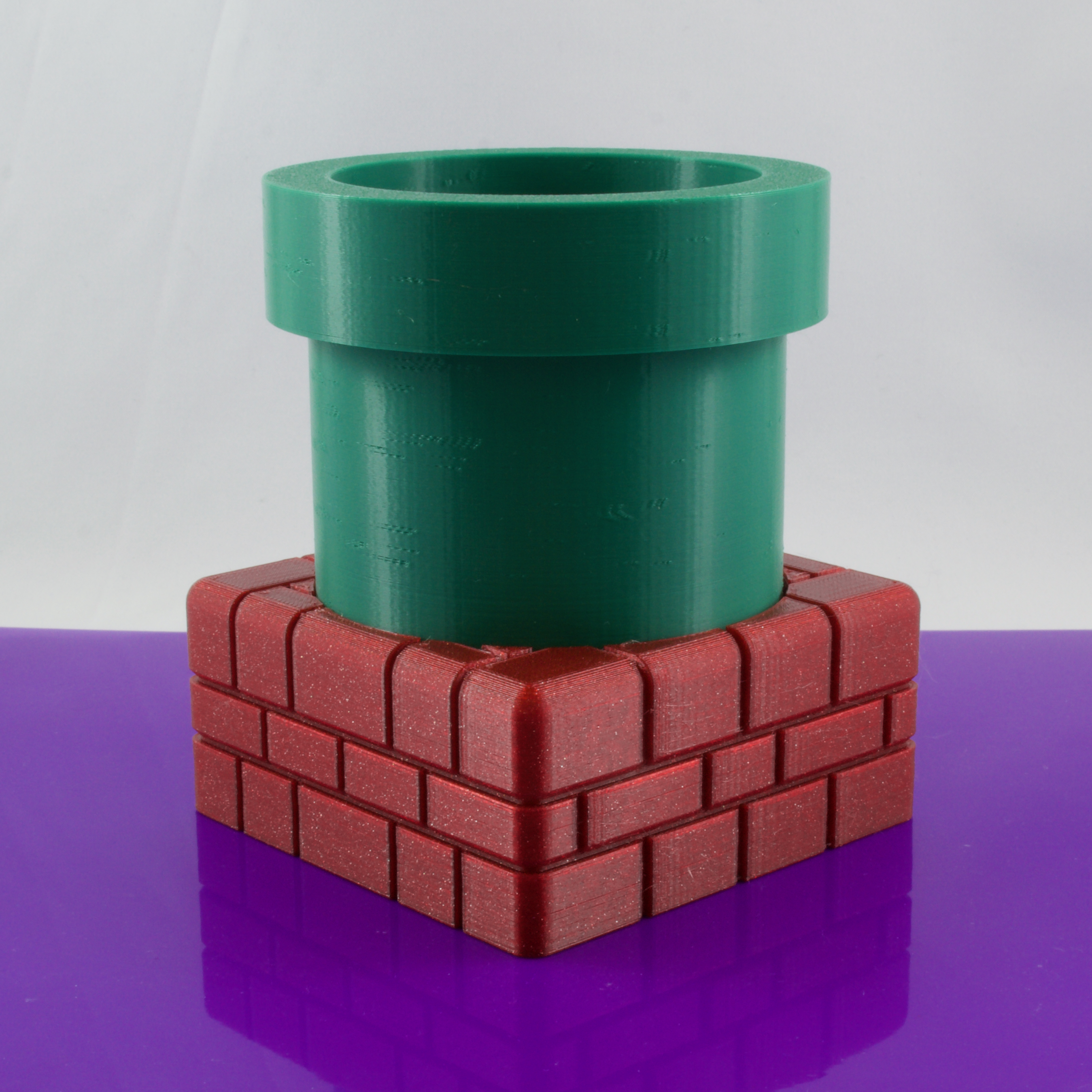 Mario Pipe Planter