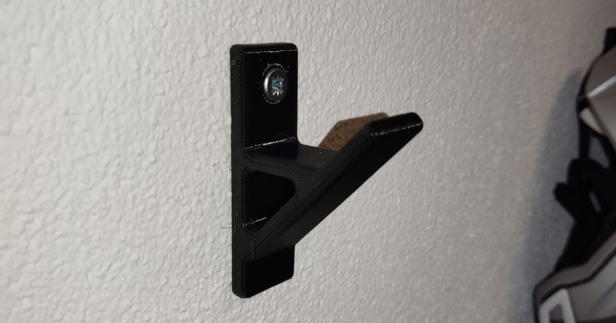 Helmhalter, Bikehelmet Holder, simple stable hook by nj2102 Download