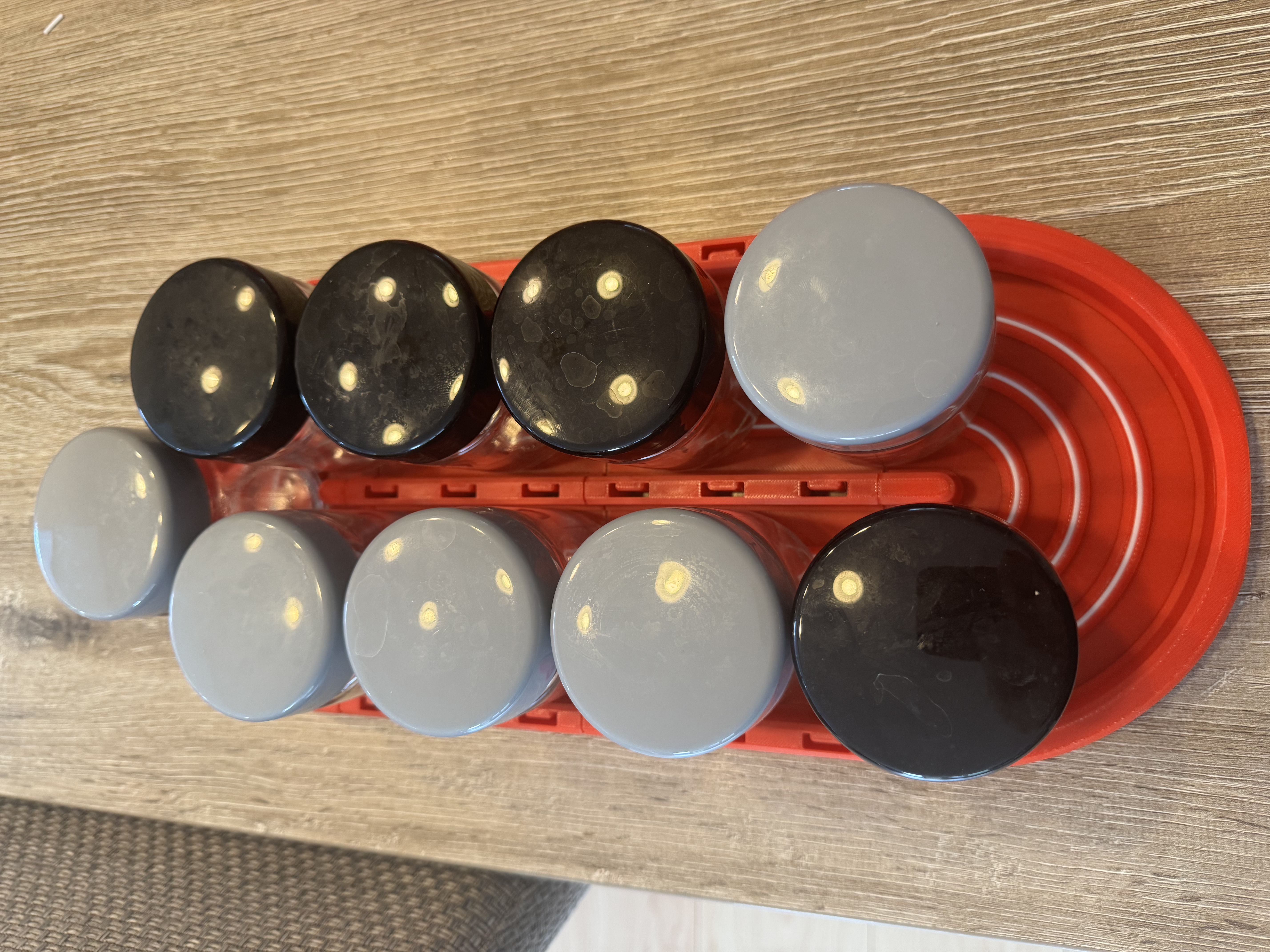 Miniatura 6 do modelo 3D SnapStack FIFO Jar Organizer