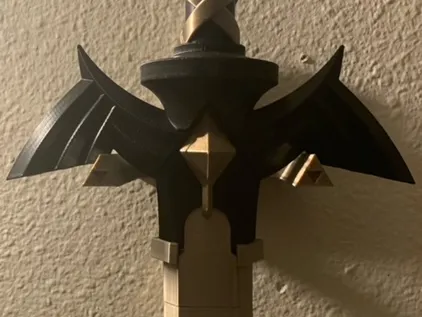 master sword wall display