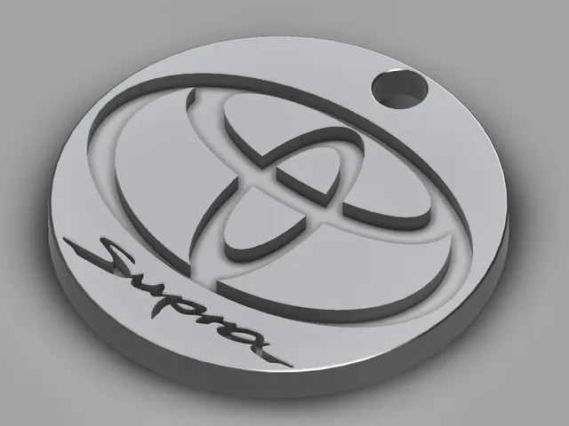 Toyota Supra Keychain