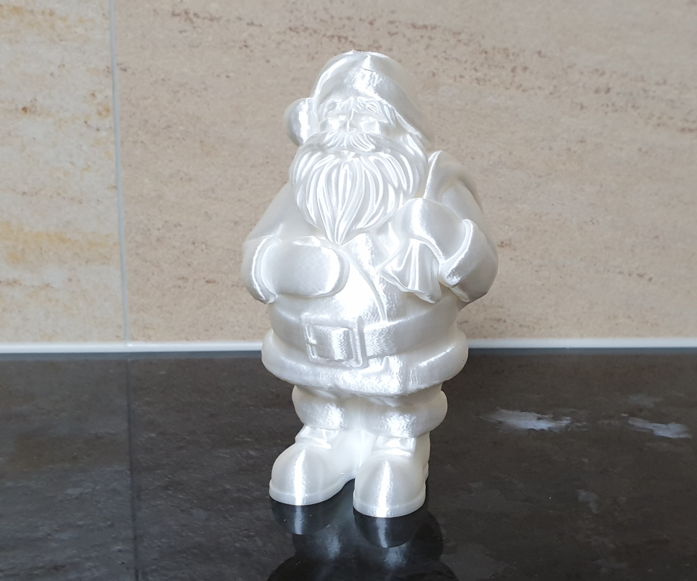 Miniatura 2 do modelo 3D Santa Claus supportless