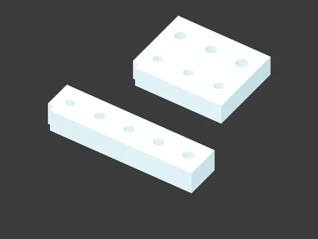 Dumbbell Rack Joint Fit Coupons - Unloaded Prototypes