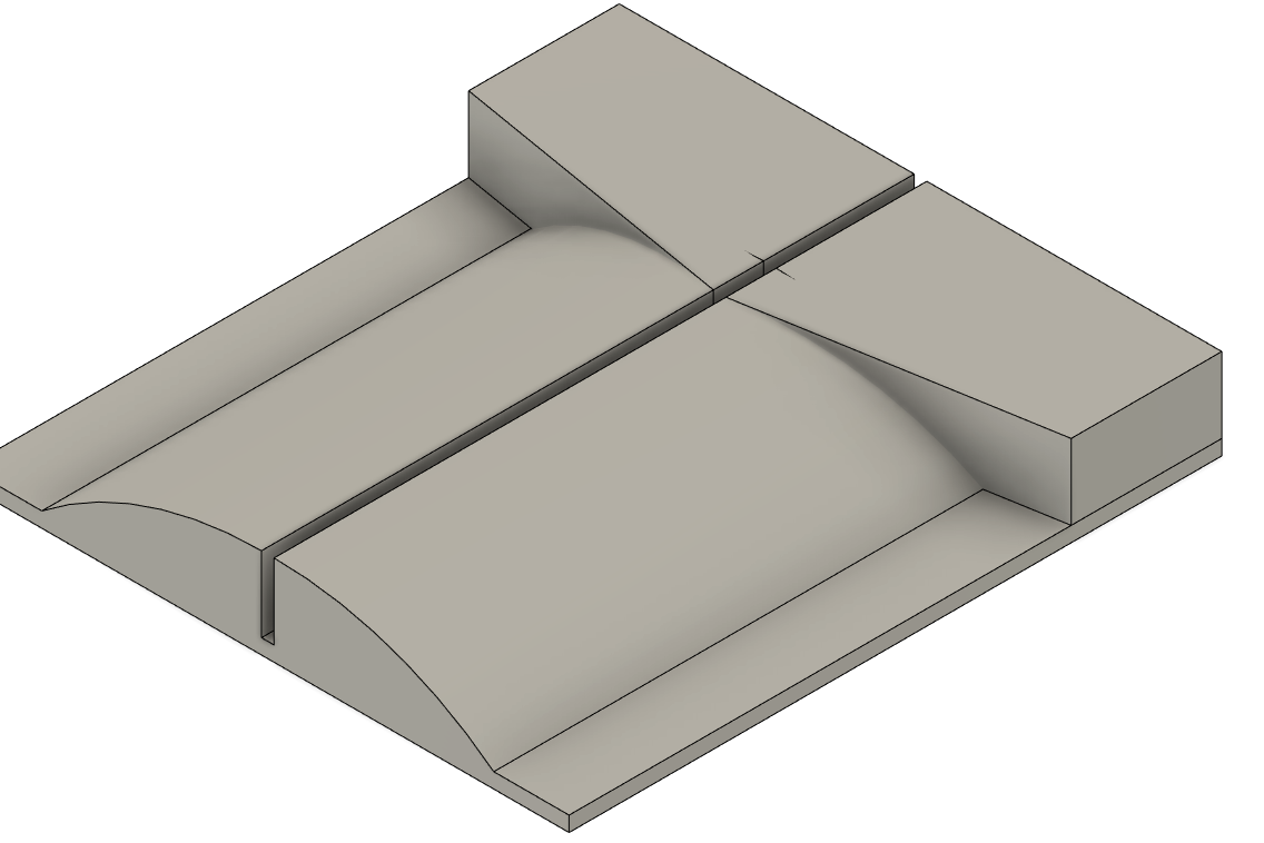 Curve jig for kydex holster