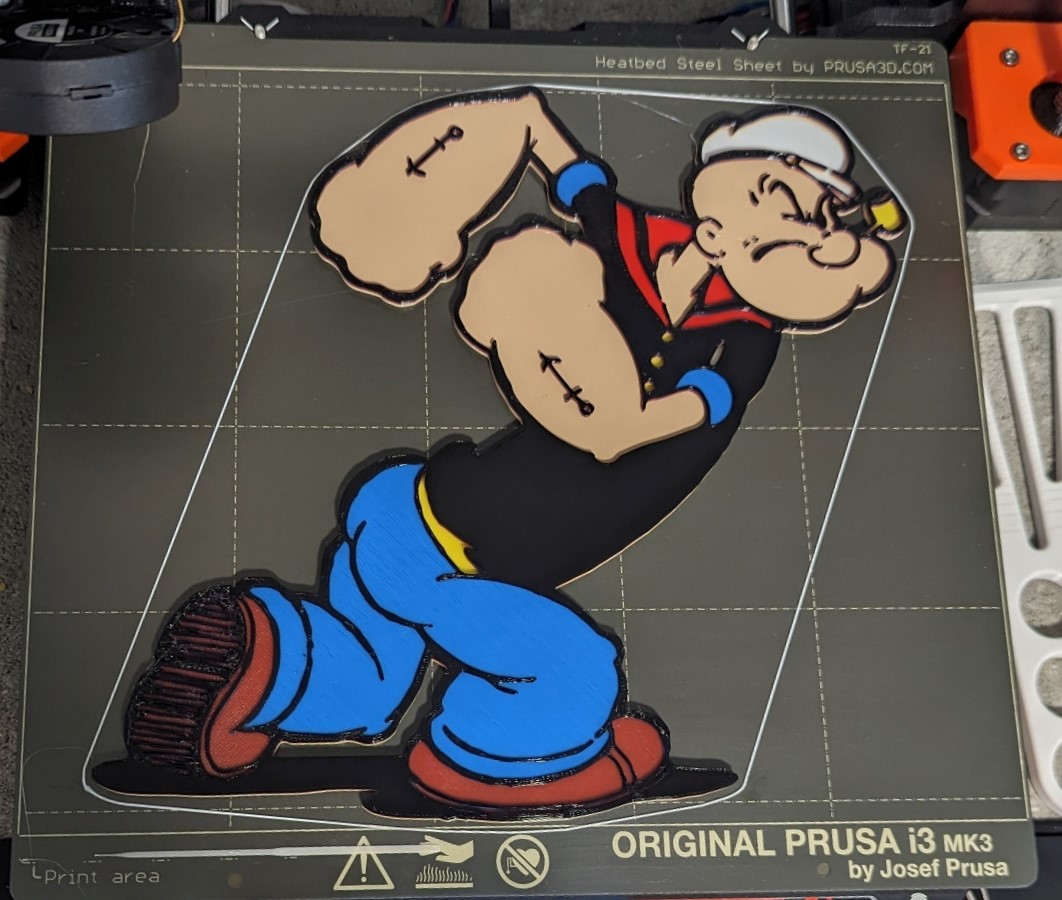 Popeye The Sailor Man By Imagine That Download Free Stl Model