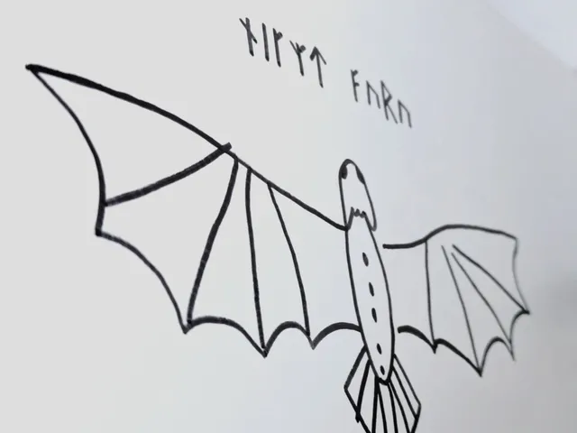 Night Fury Drawing Stencil