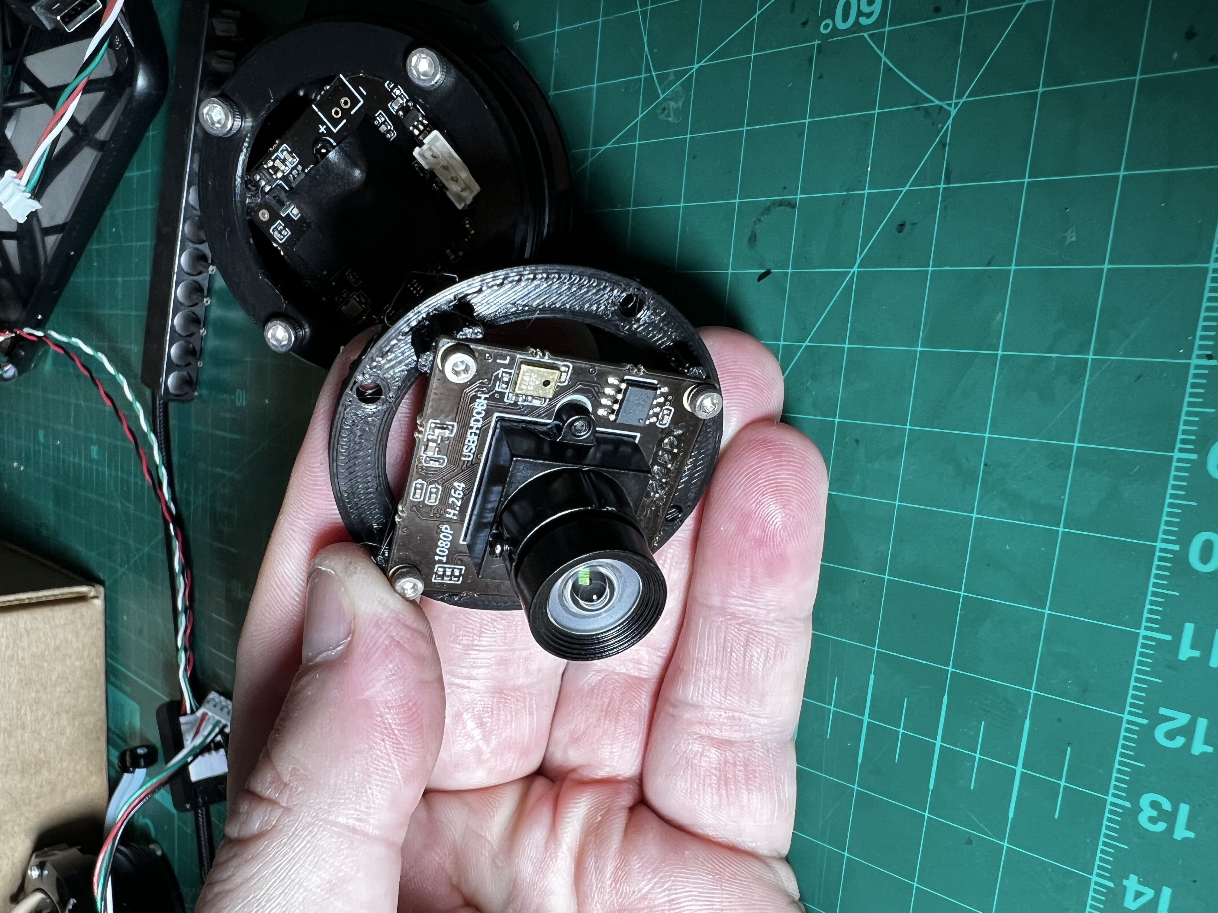 Low-Light Camera mount for 2" Dome