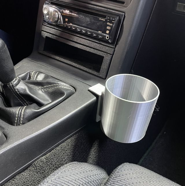 Mazda MX5 Miata Cup Holder System by rreibel Download free STL model