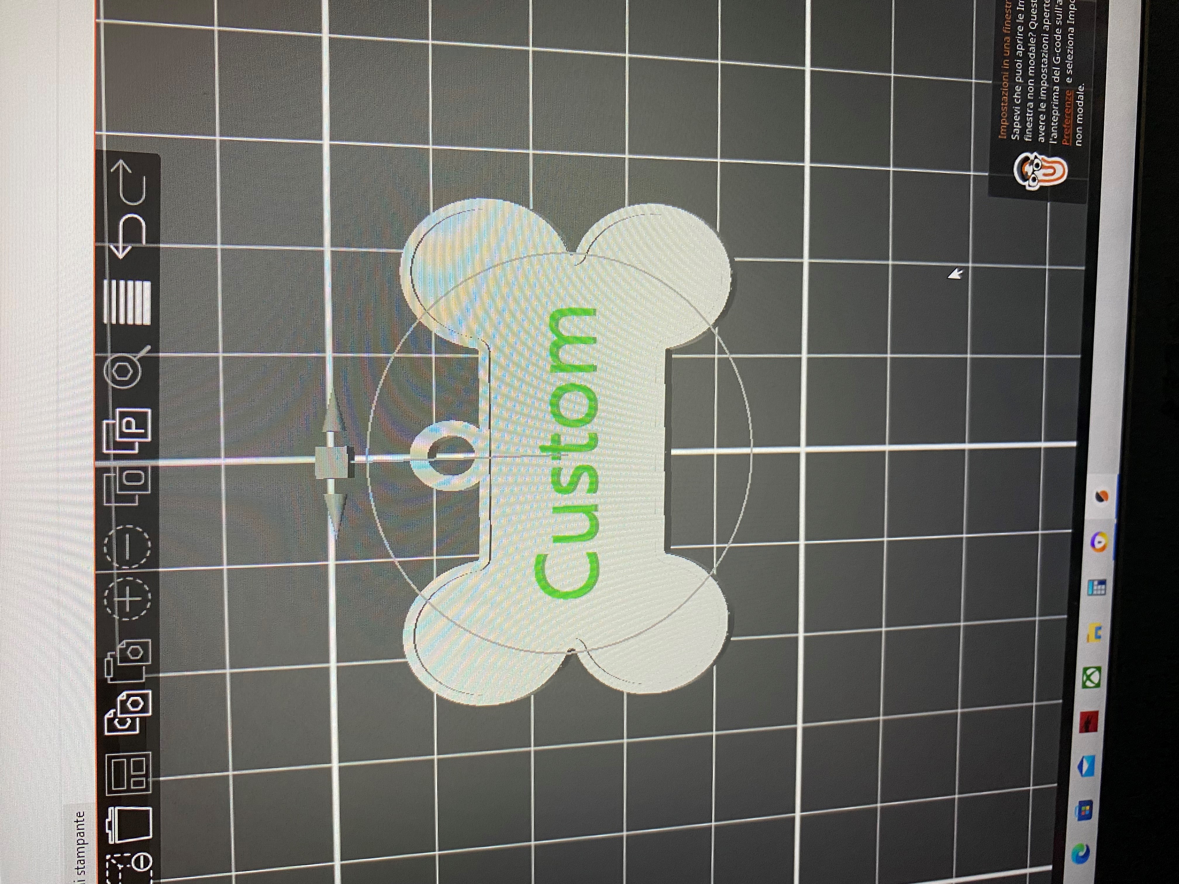Miniatura 2 do modelo 3D Dog Tag customizable!