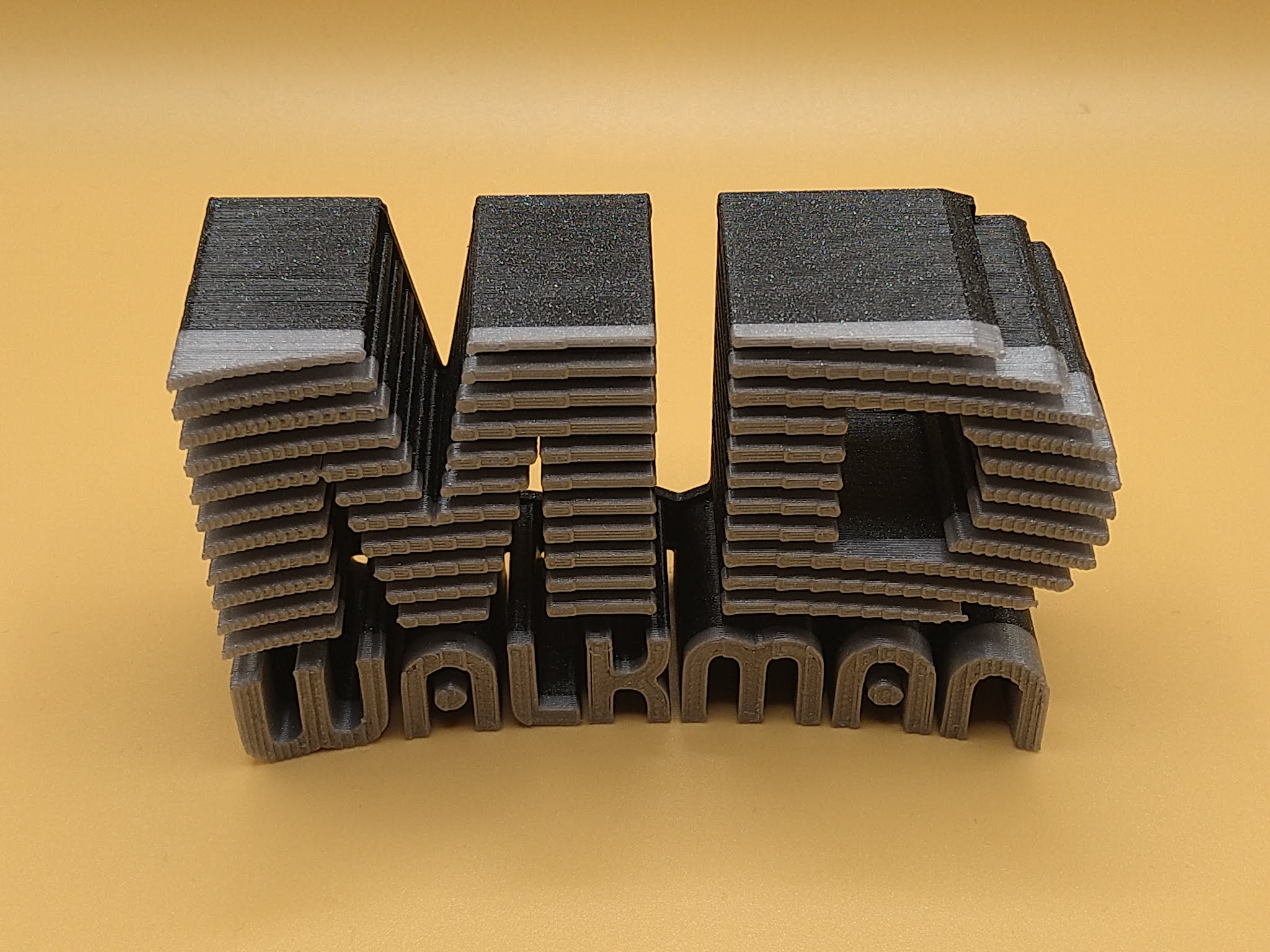 MINIDISC WALKMAN 3D LOGO Por Misakov Descargar Modelo STL Gratuito 