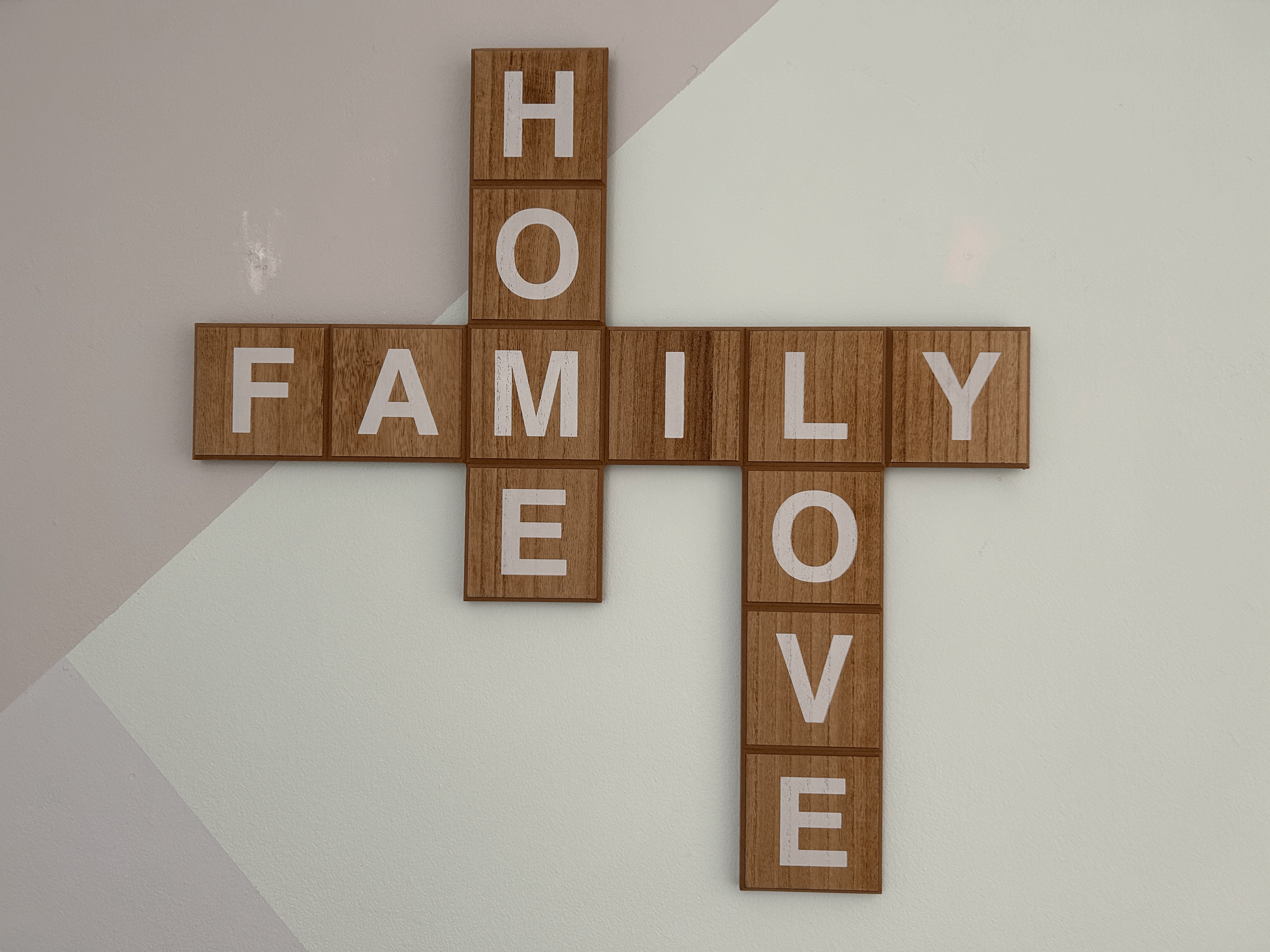 Family Home Love sign