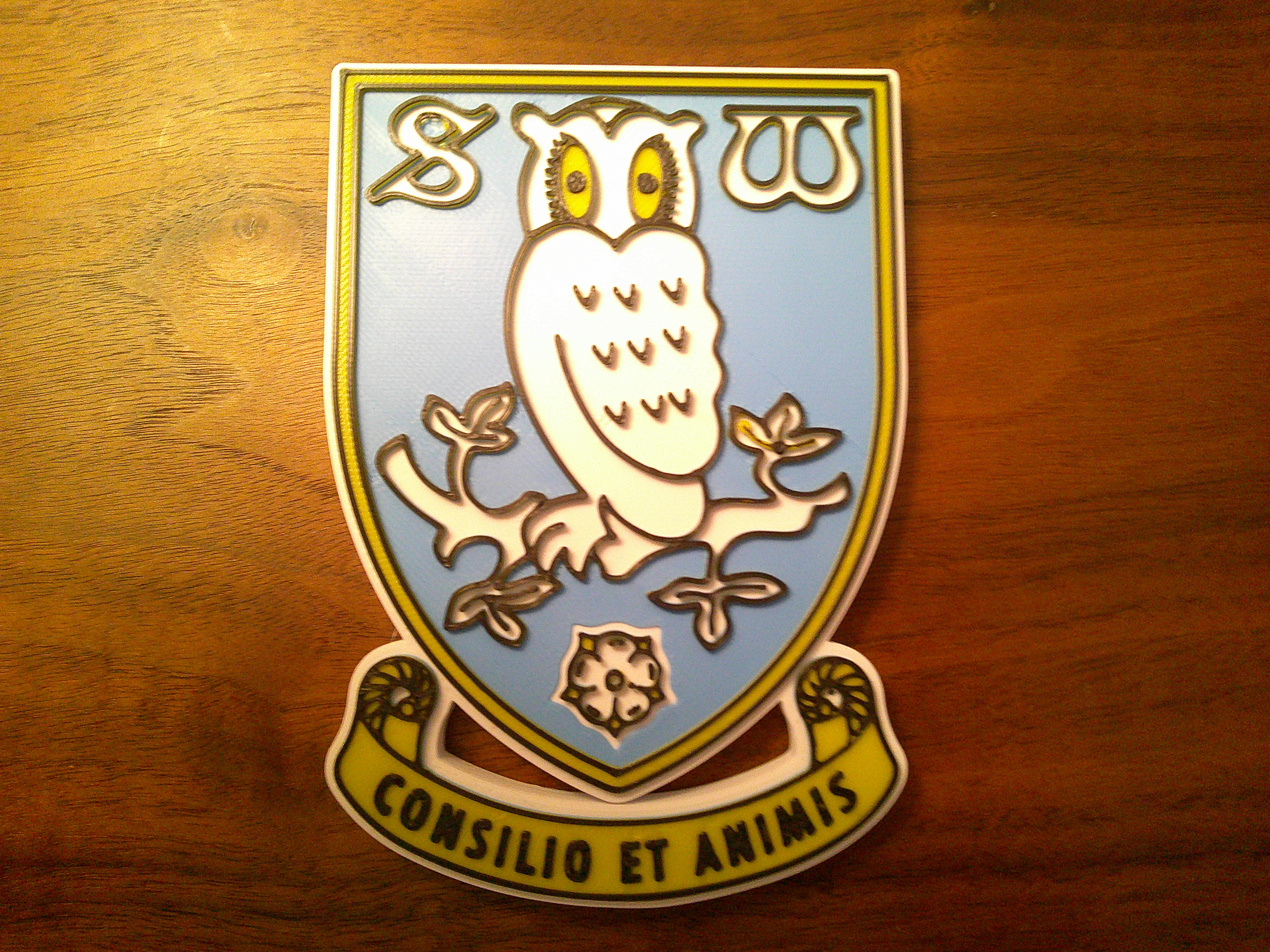 Sheffield Wednesday F.C. Logo Coaster or Plaque