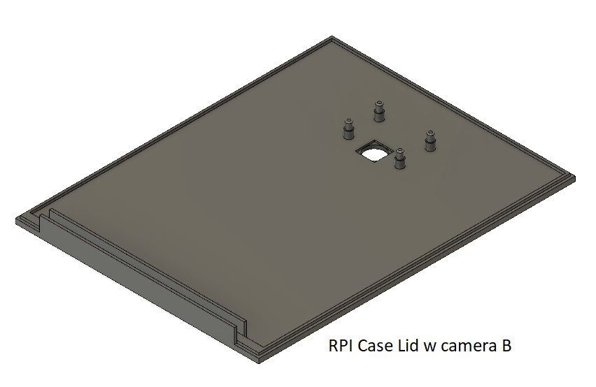 Miniatura 11 do modelo 3D Raspberry PI Case for camera, with flexible stand