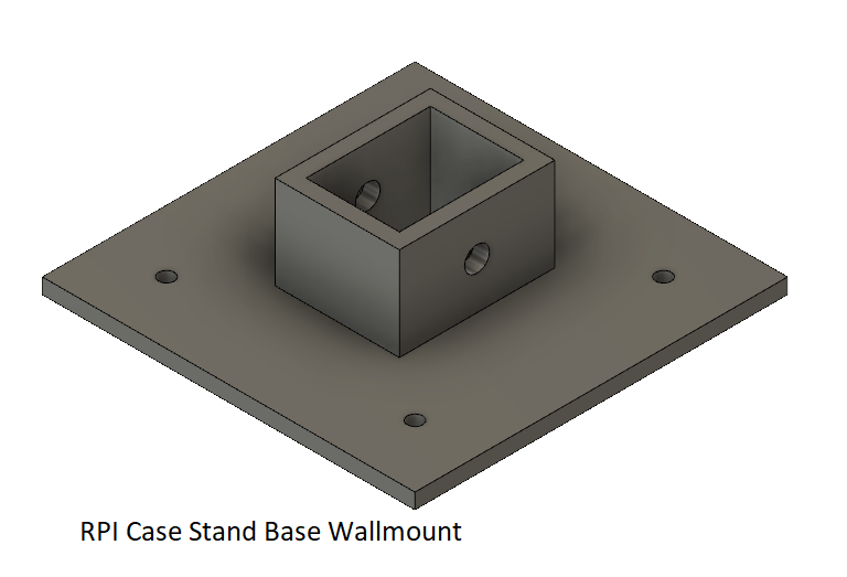 Miniatura 15 do modelo 3D Raspberry PI Case for camera, with flexible stand