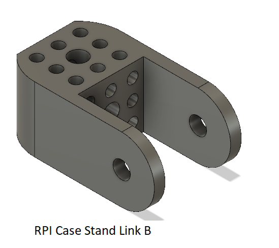 Miniatura 23 do modelo 3D Raspberry PI Case for camera, with flexible stand