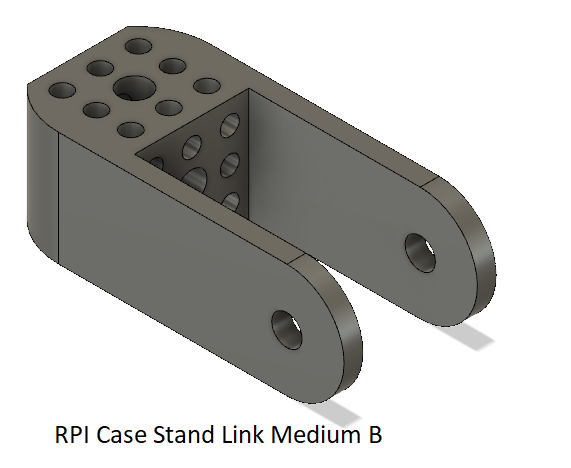 Miniatura 25 do modelo 3D Raspberry PI Case for camera, with flexible stand