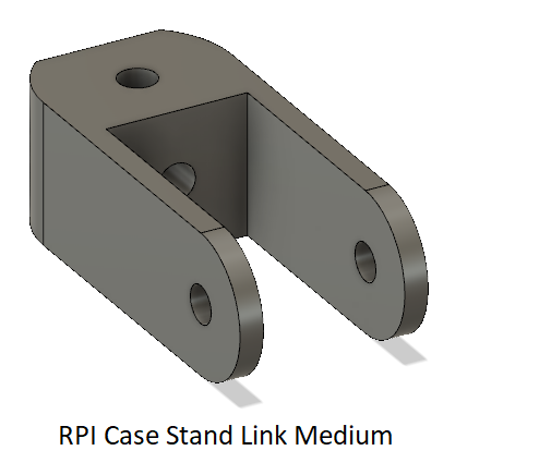 Miniatura 24 do modelo 3D Raspberry PI Case for camera, with flexible stand