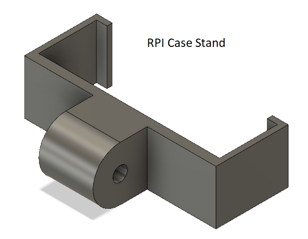 Miniatura 21 do modelo 3D Raspberry PI Case for camera, with flexible stand