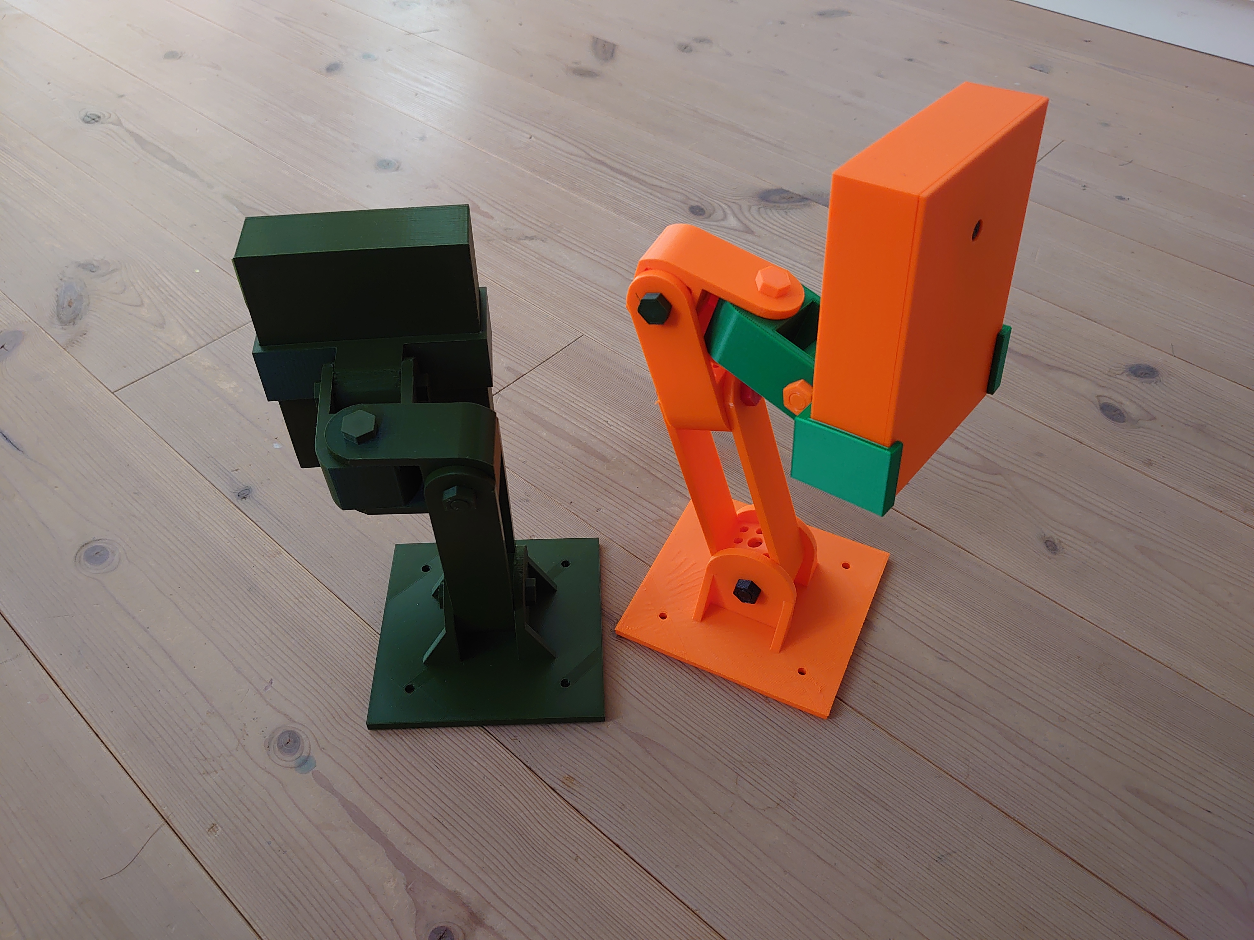 Miniatura 2 do modelo 3D Raspberry PI Case for camera, with flexible stand
