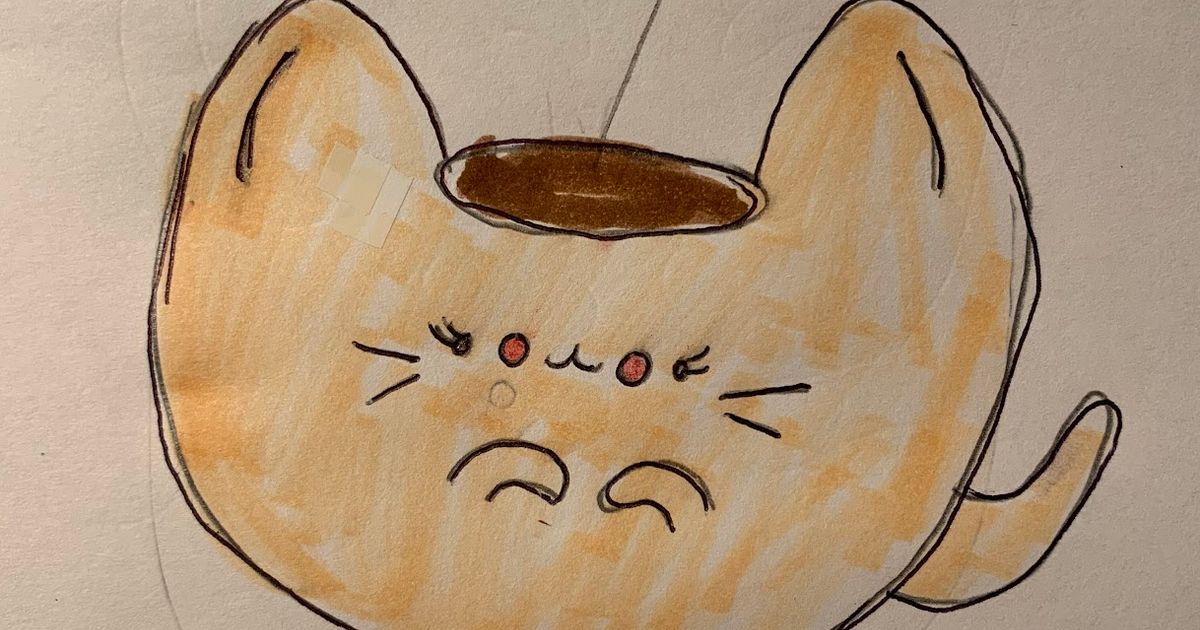 Cat Flower Pot (Work in Progress) by bramp Download free STL model