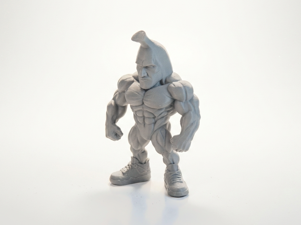 Banana Man Muscular Figurine Miscellaneous 3D Printable