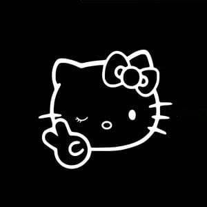 hello kitty wall art