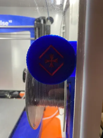 PrintedSolid enclosure door latch