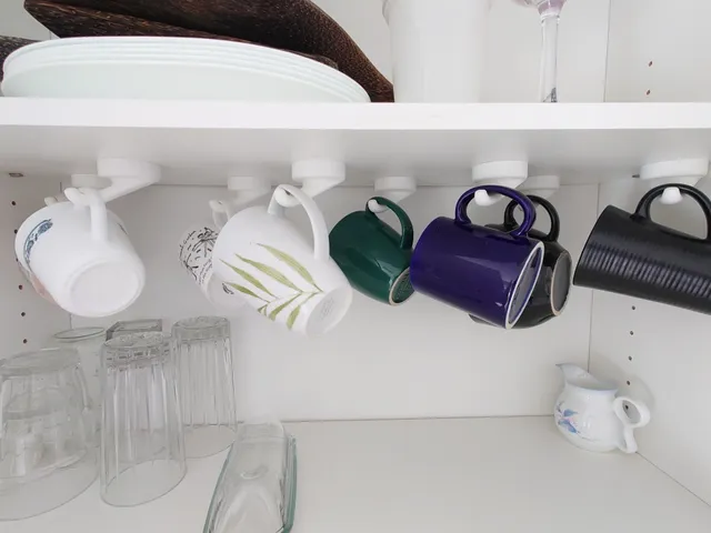 Mug Hook with Hidden Hardware
