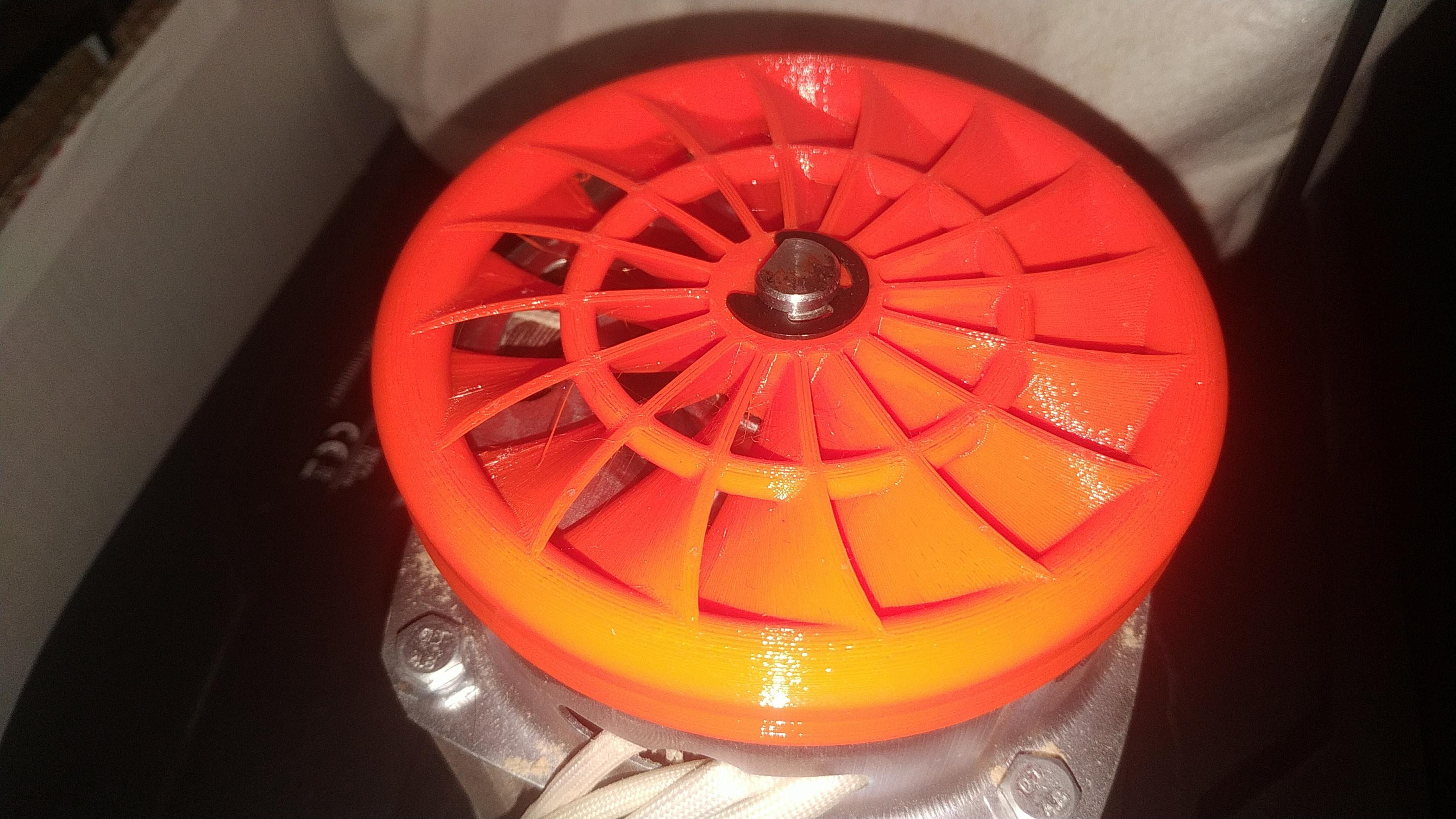 Scheppach DC500 engine blower upgrade