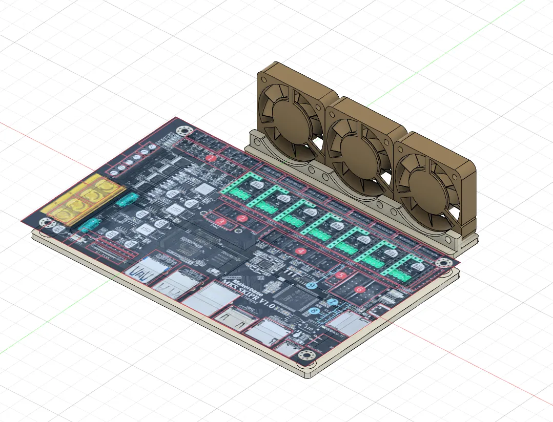 MKS Skipr board plate by Alex Vikingo | Download free STL model