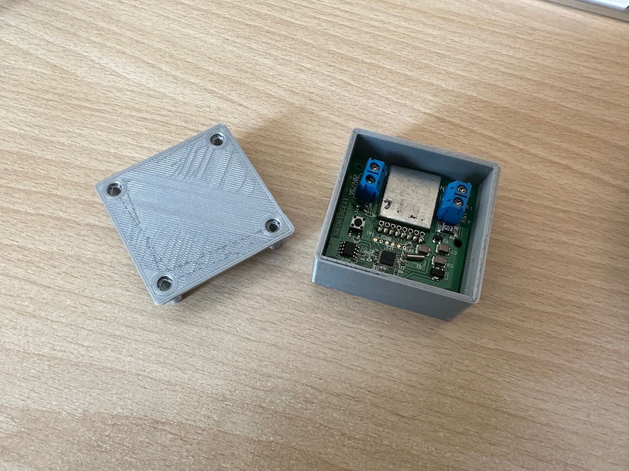 Gehäuse für Homematic Schaltaktor für Batteriebetrieb HM-LC-Sw1-Ba-PCB