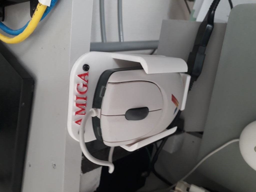 Commodore AMIGA mouse holder