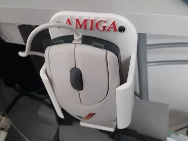 Commodore AMIGA mouse holder