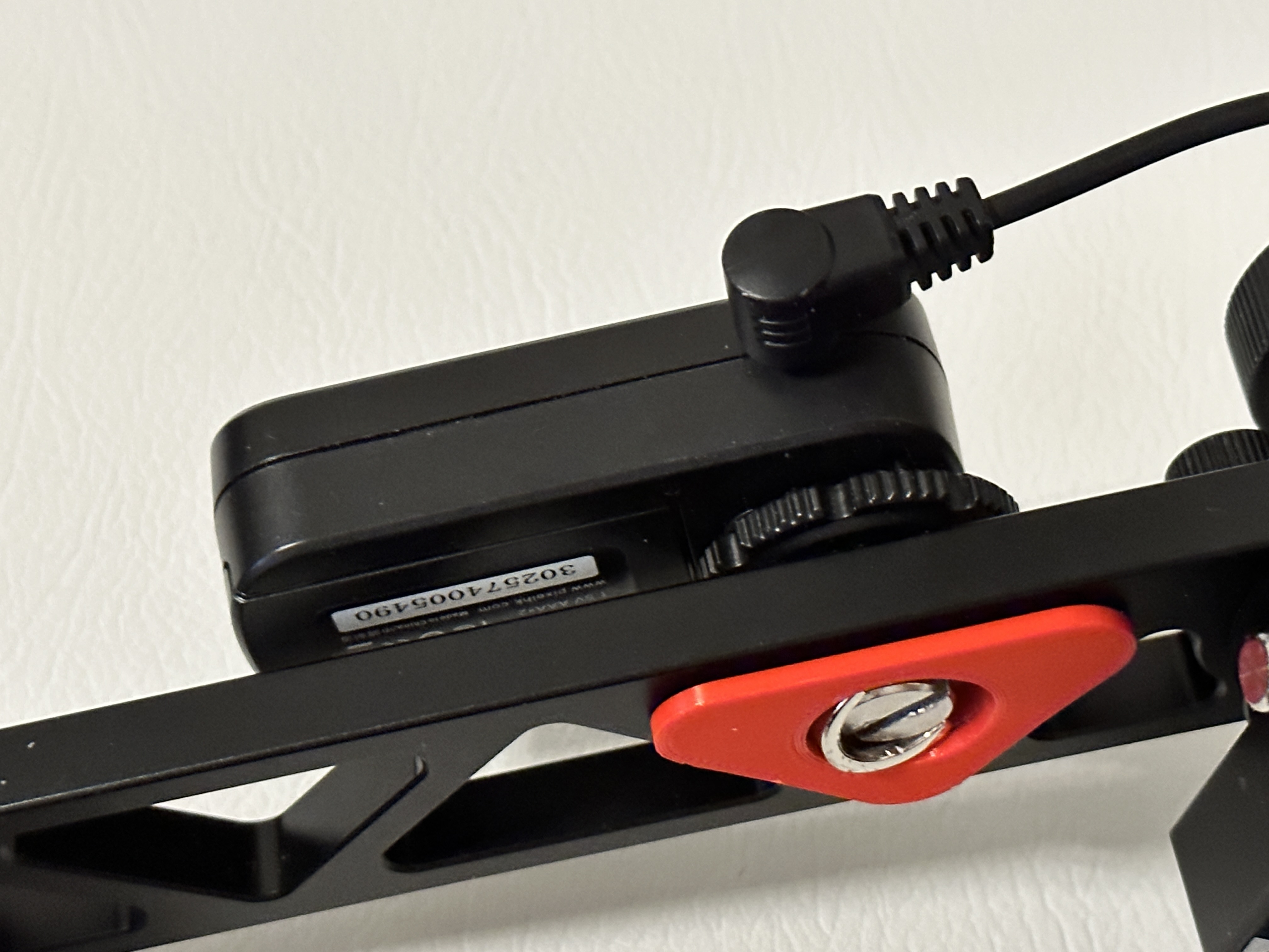 Accessory inset for Rollei pano head