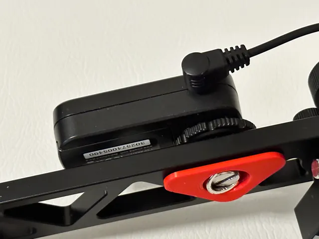 Accessory inset for Rollei pano head