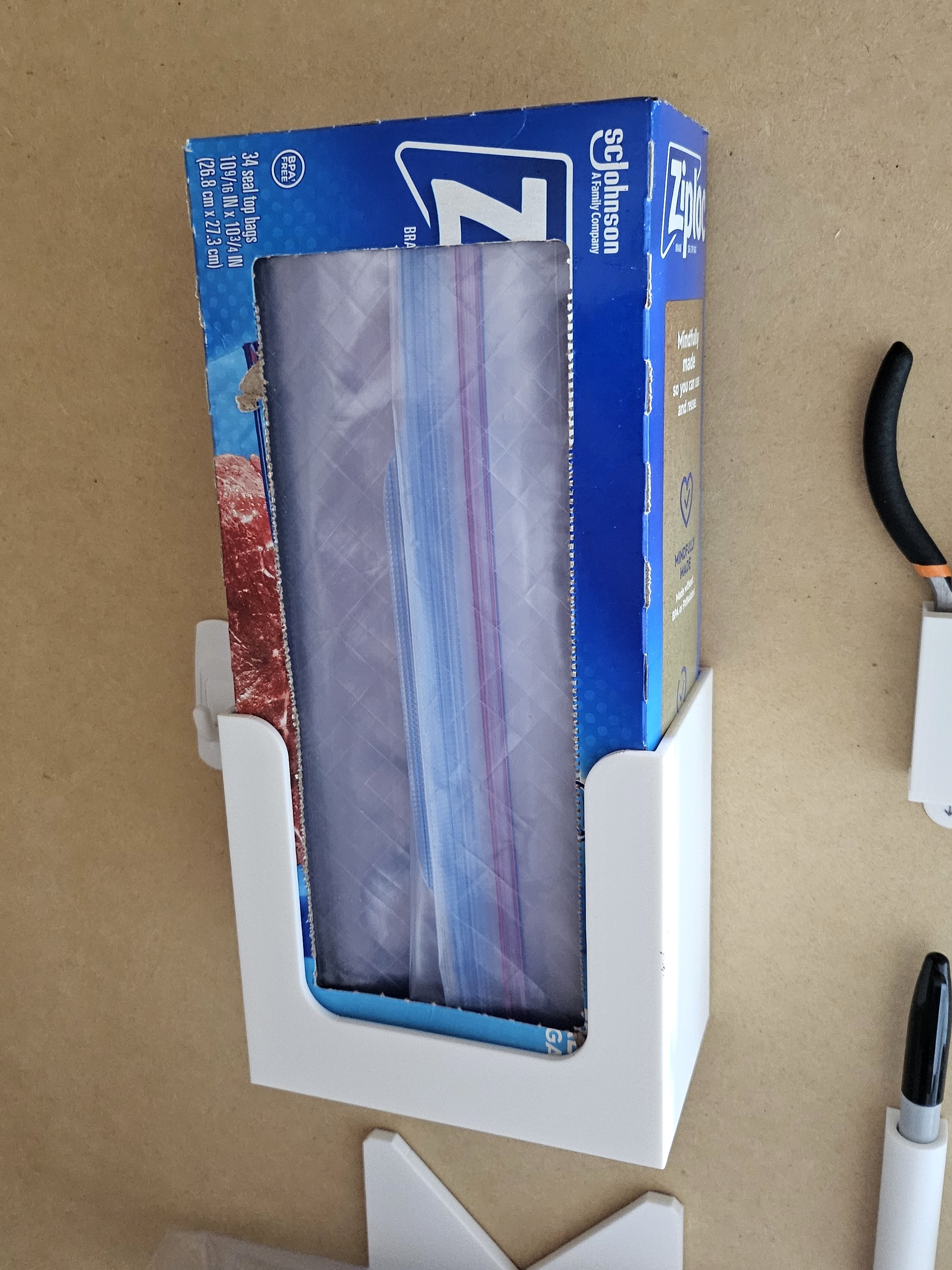 Ziplock Box Holder