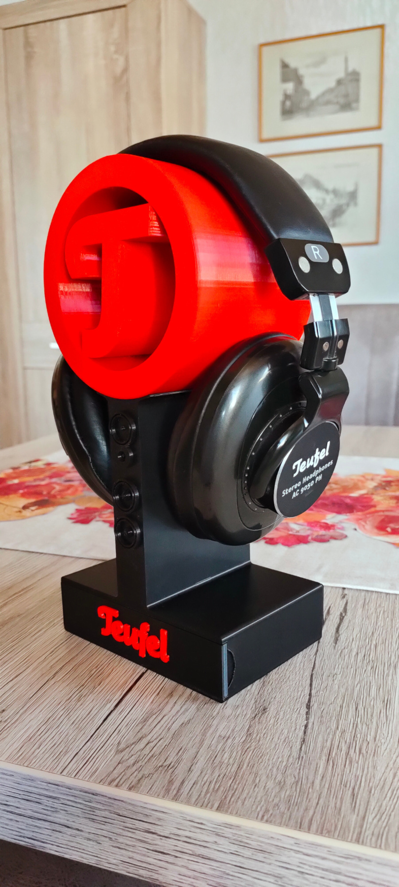 Teufel Kopfh rer Halter Headphone Stand Headphone Rest By Schnurrri 