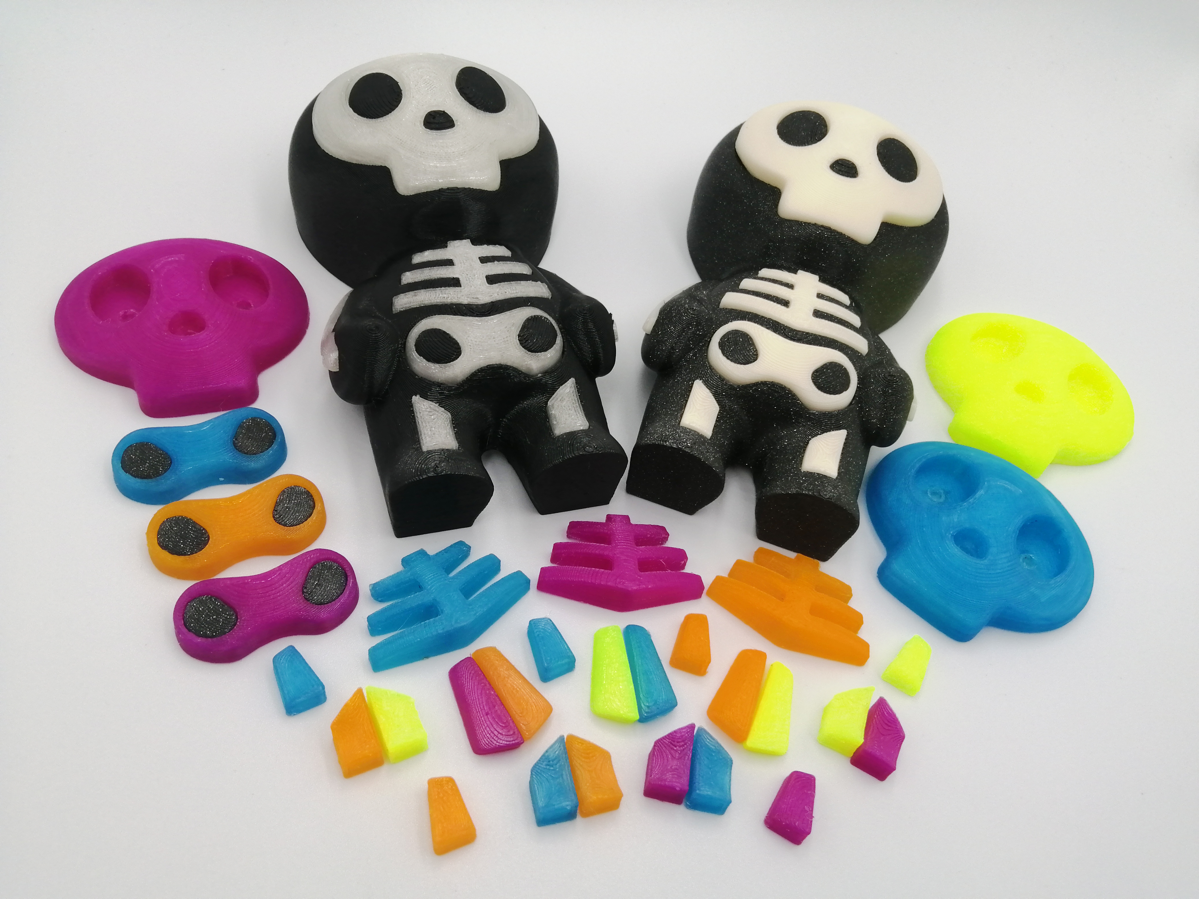 Miniatura 10 do modelo 3D Cute Skull Lamp