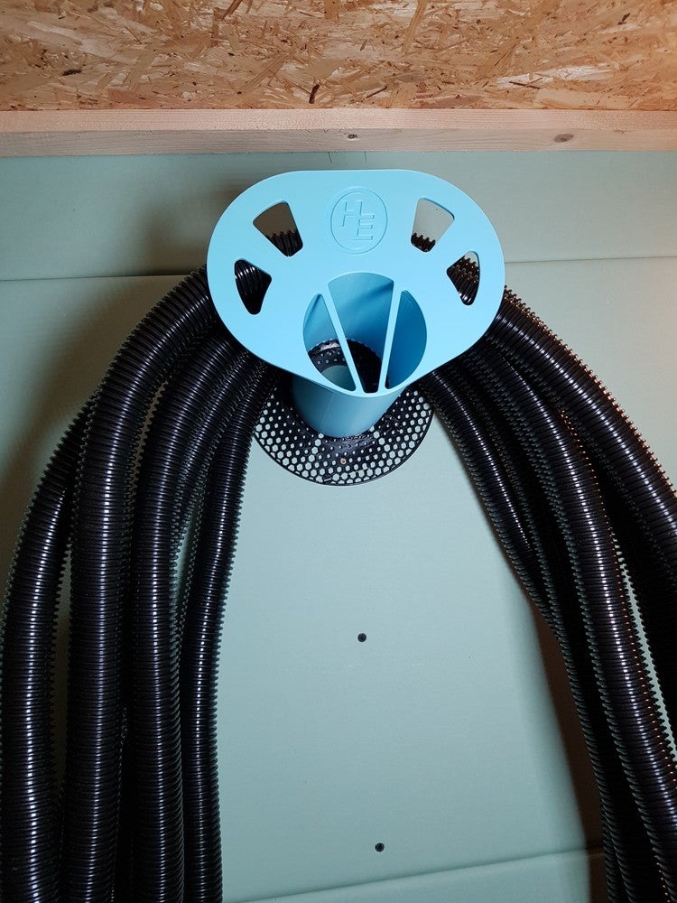 Schlauchaufwicklung Prusament Spule - Hose suspension Prusament coil