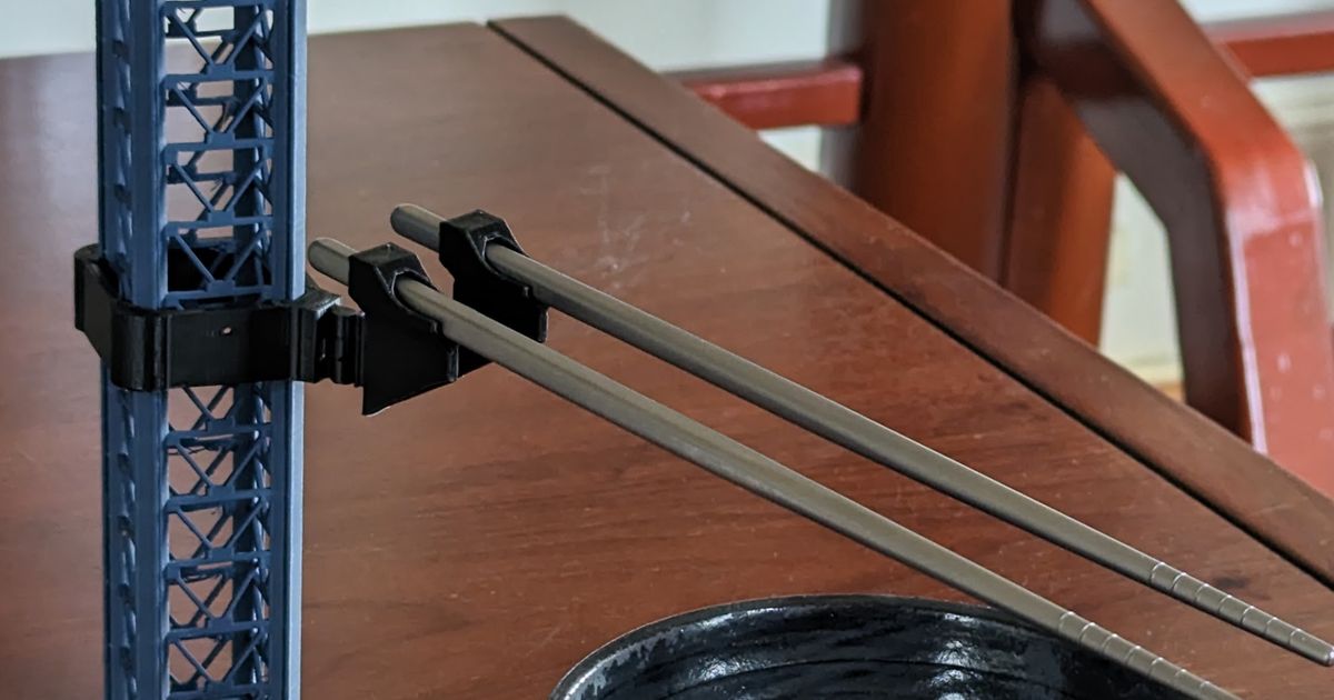 Starbase Orbital Launch Tower Chopstick Holder by Deadhead Surfer