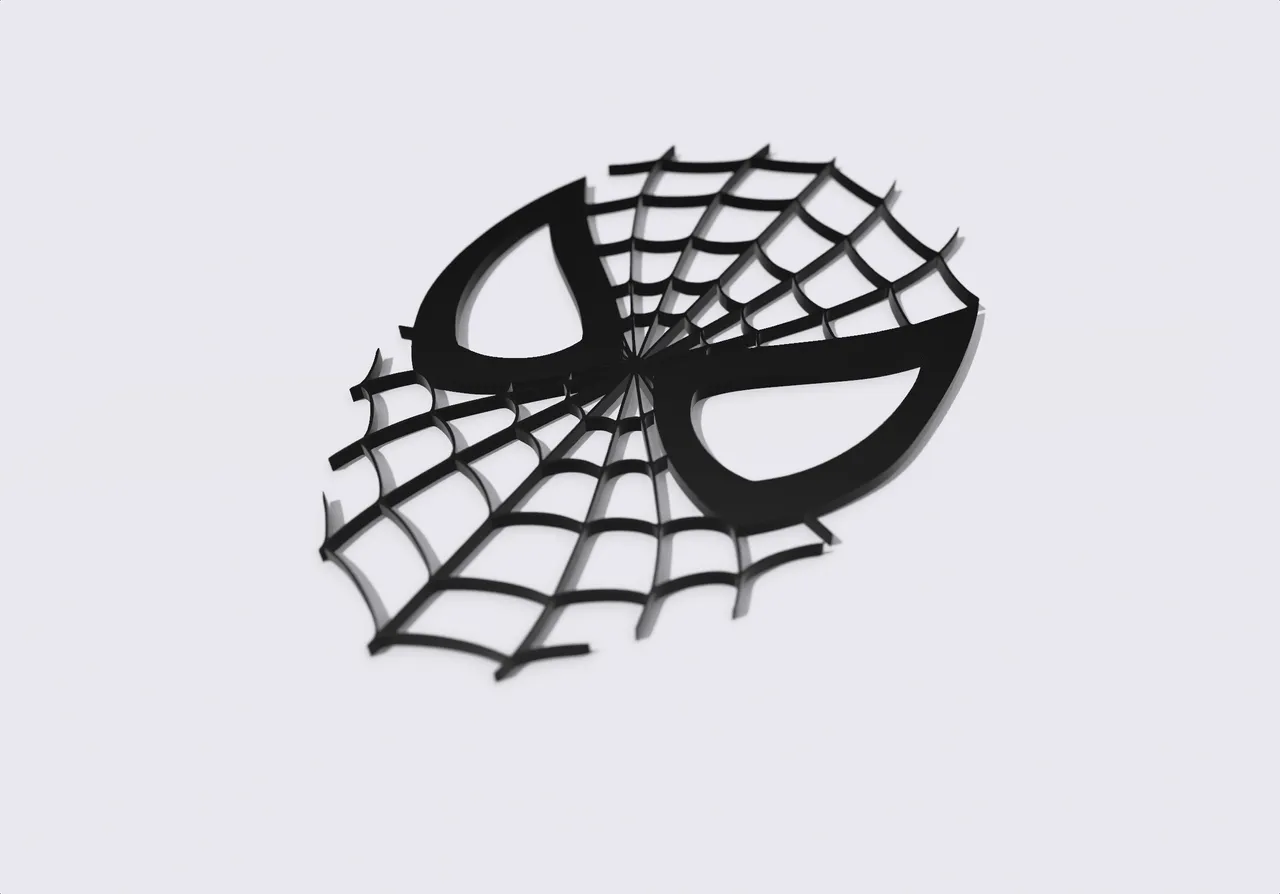 spiderman mask silhouette